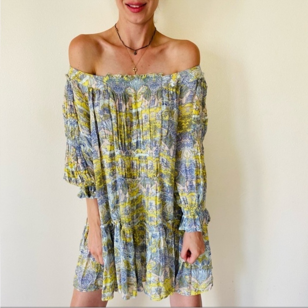 Free people Floral Off-Shoulder Blouse - Picture 5 of 5